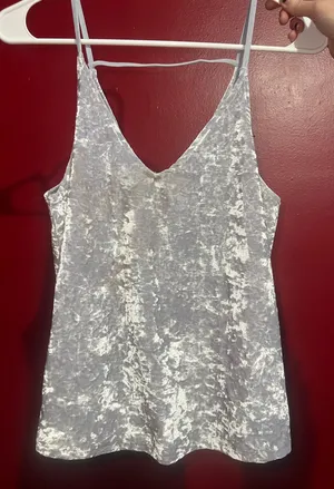 American Eagle velvet top thumbnail 1