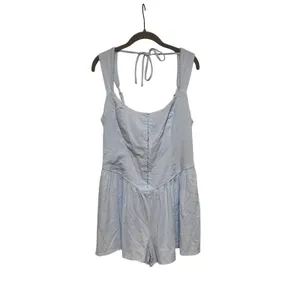 Wild Fable Light Blue Sleeveless Romper M thumbnail 2