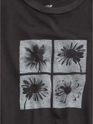 AE Aerie Vintage T-Shirt American Eagle Smoked Gray M thumbnail 6