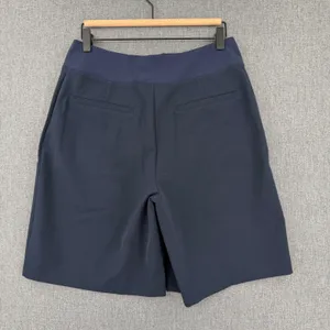 Athleta Endless Bermuda Short Blue Womens Size 8 Activewear Model Chic thumbnail 3
