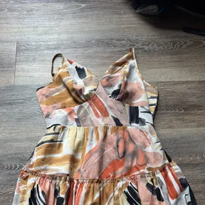 ELINGS Earthy Tones Mini Dress M thumbnail 2