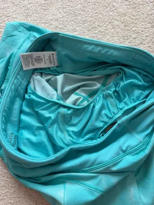 Athleta Run With It 3.5" Shorts Medium Blue thumbnail 4