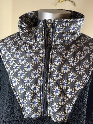 Vera Bradley Venetian flowers Teddy Fleece Pullover XL MSRP $89 thumbnail 1