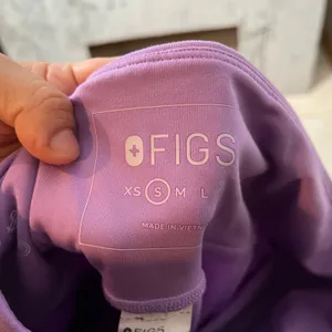 Figs Yola Leggings Small‎ Purple High Rise Stretch Yoga Athletic Pants Pockets thumbnail 5