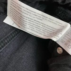 Abercrombie Fitch 90s Straight Ultra High Rise Distressed Black Jeans 35 20 new thumbnail 14