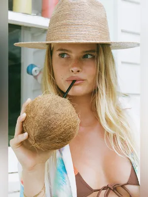 Lack of Color Palma Fedora Palm Leaf Hat L/XL thumbnail 7