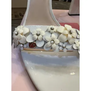 Kate Spade Paradisi Heeled Pump Dress‎ Sandals Size 11 NIB in Optic White thumbnail 5