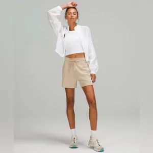 Lululemon Soft Ambitions High Rise Short 4" Trench Size 10 thumbnail 3