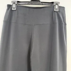 SPANX Go With The Flow Pants M Black High Rise Wide Leg Pull On Stretch thumbnail 4