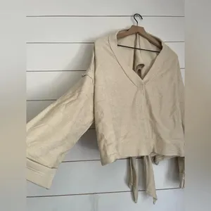 Nwot free people alyria solid pullover sweater thumbnail 12