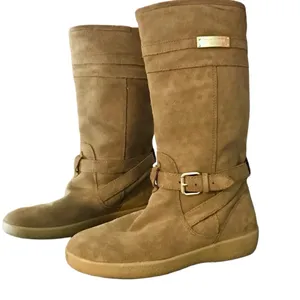 Coach "Tallulah" Pull On Suede And Faux Shearling Lined Winter Boots (5.5) thumbnail 2