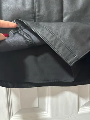 Abercrombie Faux Leather Mini Skirt thumbnail 4
