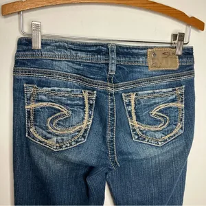 Silver Jeans Aiko Baby Bootcut Jeans‎ Size 26 thumbnail 7
