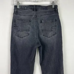 Stretch Mom Jean Black Wash Size 2 EUC T2788 thumbnail 7