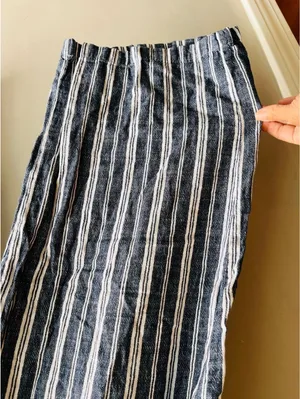 Old Navy Boho Linen Blend Wide Leg Pants XL thumbnail 5