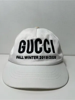 Gucci Fall Winter 2019/2020 Embroidered Logo Adjustable Baseball Cap Hat thumbnail 3