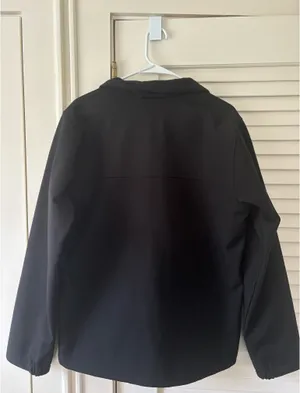 Black Softshell Columbia Jacket thumbnail 2