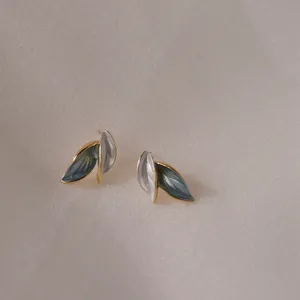 Exquisite Leaf Stud Earrings for Women,Leaves Earrings thumbnail 4