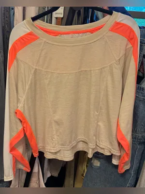 NWOT Free People FP Movement Go For The Goal Long Sleeve - Home Plate Combo - XS thumbnail 10