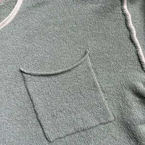 Women's Altard State Green Sweater with Pocket thumbnail 3