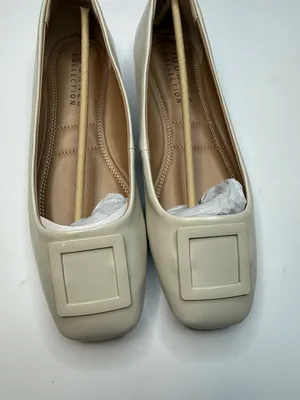 Journee Collection Women's Zimia Buckle Square Toe Ballet Flats- Size 9 thumbnail 5