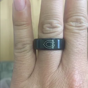 Chicago Bears Black Ring thumbnail 5