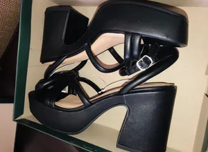 Wild Fable Women’s Black Heels Size 9.5 w thumbnail 1