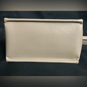 Steve Madden Quilted Mini Tote BNIKO Crossbody Purse Beige thumbnail 11