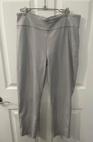 size 14 grey print skinny pants thumbnail 1