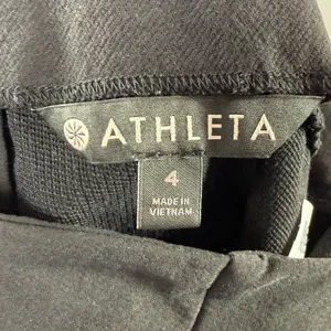 Athleta Wander Slim‎ Straight Crop Pant in Black Size 4 thumbnail 4