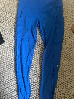 Bright Blue Lululemon Leggings  thumbnail 2