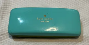 Kate Spade Aqua Eyeglass Holder thumbnail 1