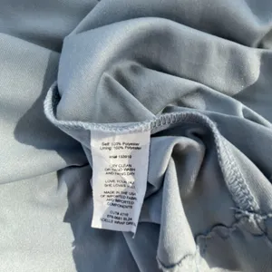 Show Me Your Mumu Noelle Flutter Wrap Dress‎ Dusty Blue Size Small thumbnail 10