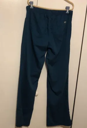 Grey’s Anatomy Teal Blue Color Professional Wear Scrub Pants By Barco Size (MT) thumbnail 5