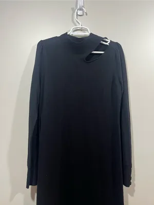 Generation Love Women’s Black Lulu Sweater Dress Size Medium thumbnail 3