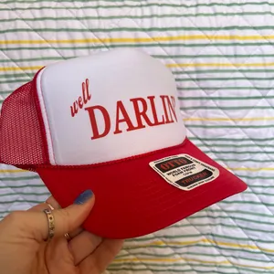 Hudson Westbrook trucker hat Red thumbnail 2
