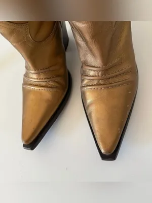 DIBA bronze butterfly cowgirl boots thumbnail 6