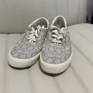 Coach Women's Citysole Skate sneakers Size 9B taupe tan lace up thumbnail 15