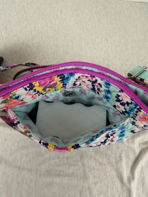 Vera Bradley Hipster Crossbody Wildflower Paisley Floral RFID thumbnail 5