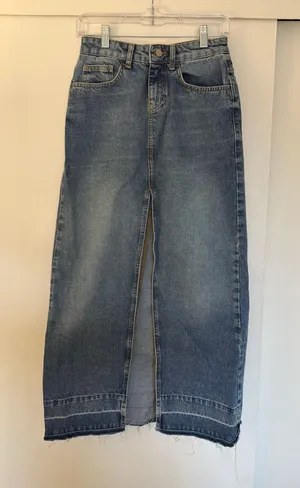 Urban Outfitters Denim Maxi BDG Skirt XS thumbnail 1