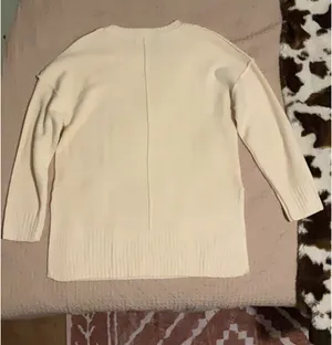 Merokeety Cream Knit Sweater thumbnail 2