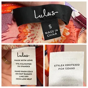 Lulu’s Boldest Blooms Strappy Floral Midi Dress Small thumbnail 10
