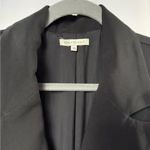 Remi x Revolve‎ Meghan Blazer Dress in Black Size Extra Large thumbnail 3
