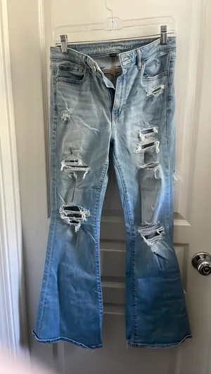 American Eagle Flare Jeans Stretch thumbnail 1