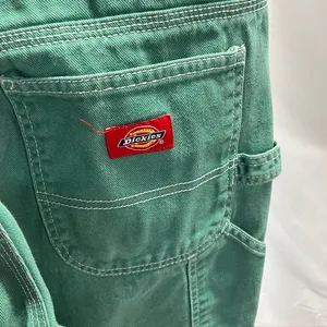Dickies Carpenter‎ Pants Juniors 1/25 Green Cargo Utility Grunge Mid-Rise thumbnail 10