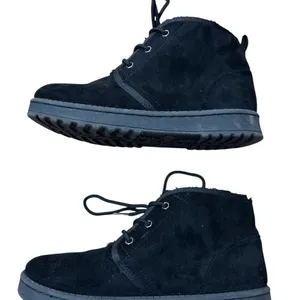 Kohls SO Sophia Black Fur lined Suede Boots thumbnail 2