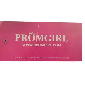 Tawny PromGirl Blue Maxi Dress Gown L Lace Detail Racerback Design Prom Wedding thumbnail 11