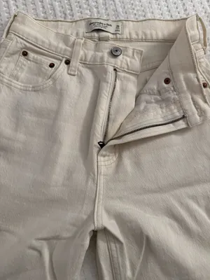 Abercrombie High-Rise Ankle Straight thumbnail 2