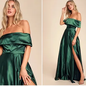 LULUS Sexy Prom Wedding Special Event Emerald Elegant Classy Holidays Gown thumbnail 3