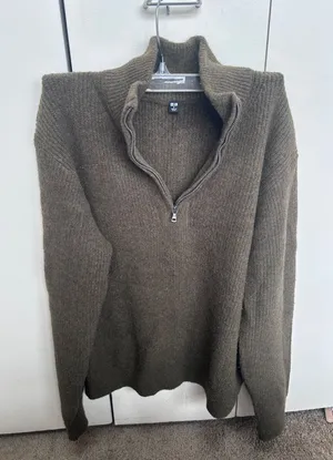 Uniqlo Quarter-Zip Sweater thumbnail 1